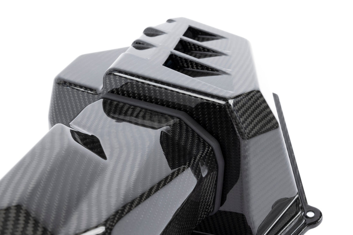 Dinan Gloss Carbon Fiber Cold Air Intake - 2021-2026 BMW M2/M3/M4 - Photo - out of package User 1