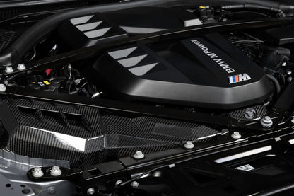 Dinan Gloss Carbon Fiber Cold Air Intake - 2021-2026 BMW M2/M3/M4 - Photo - out of package Left