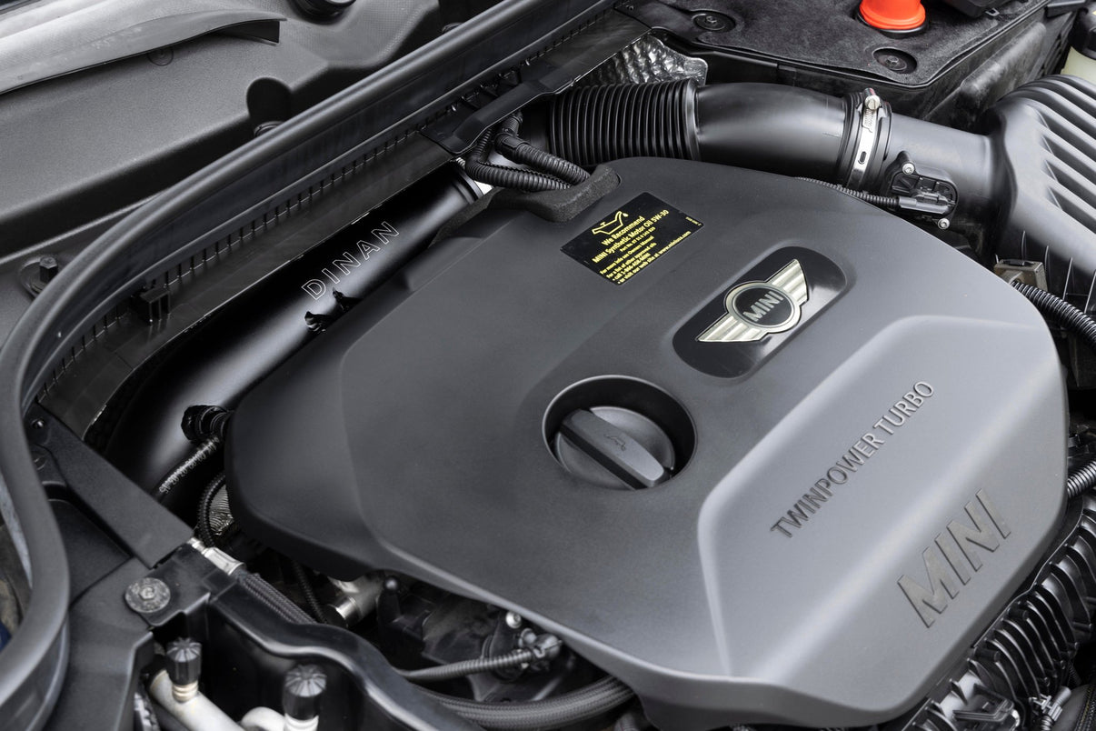 Dinan Intake Resonator Delete Pipe - 2014-2024 MINI Cooper S/JCW & C'man S/JCW - Photo - out of package Top