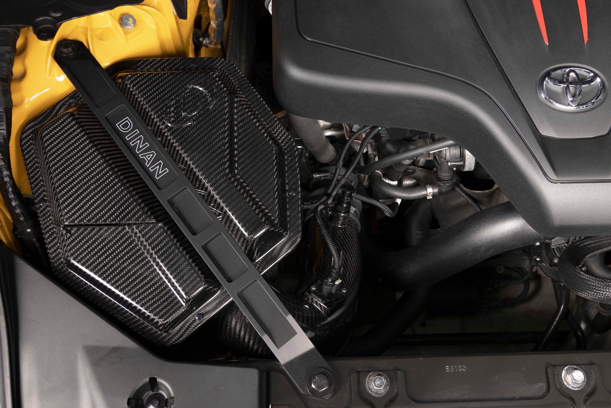 Dinan Cold Air Intake - 2021-2024 Toyota GR Supra 2.0 - Photo - out of package Front