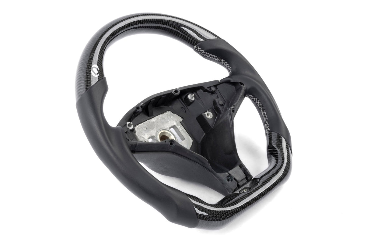 Dinan Steering Wheel - Carbon Fiber with Leather Grips (Non-Heated) - Photo - out of package User 2