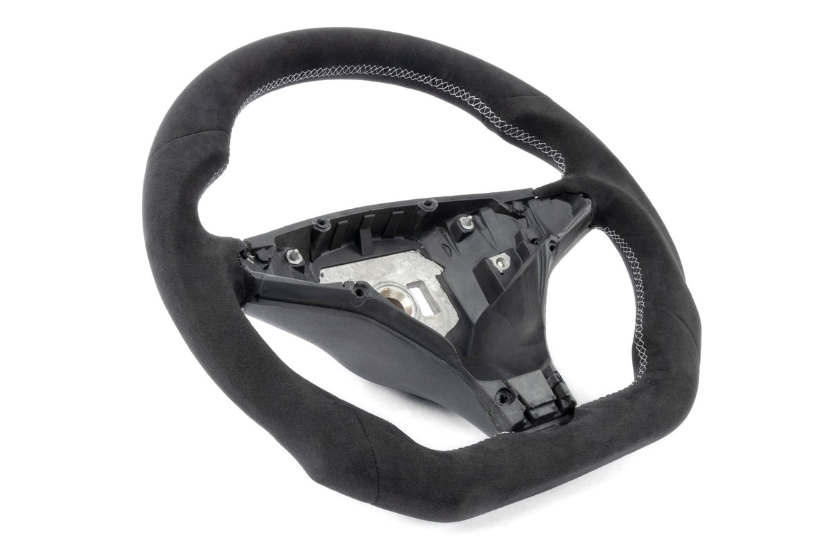 Dinan Steering Wheel - Alcantara Wrapped (Non-Heated) - Photo - out of package Front
