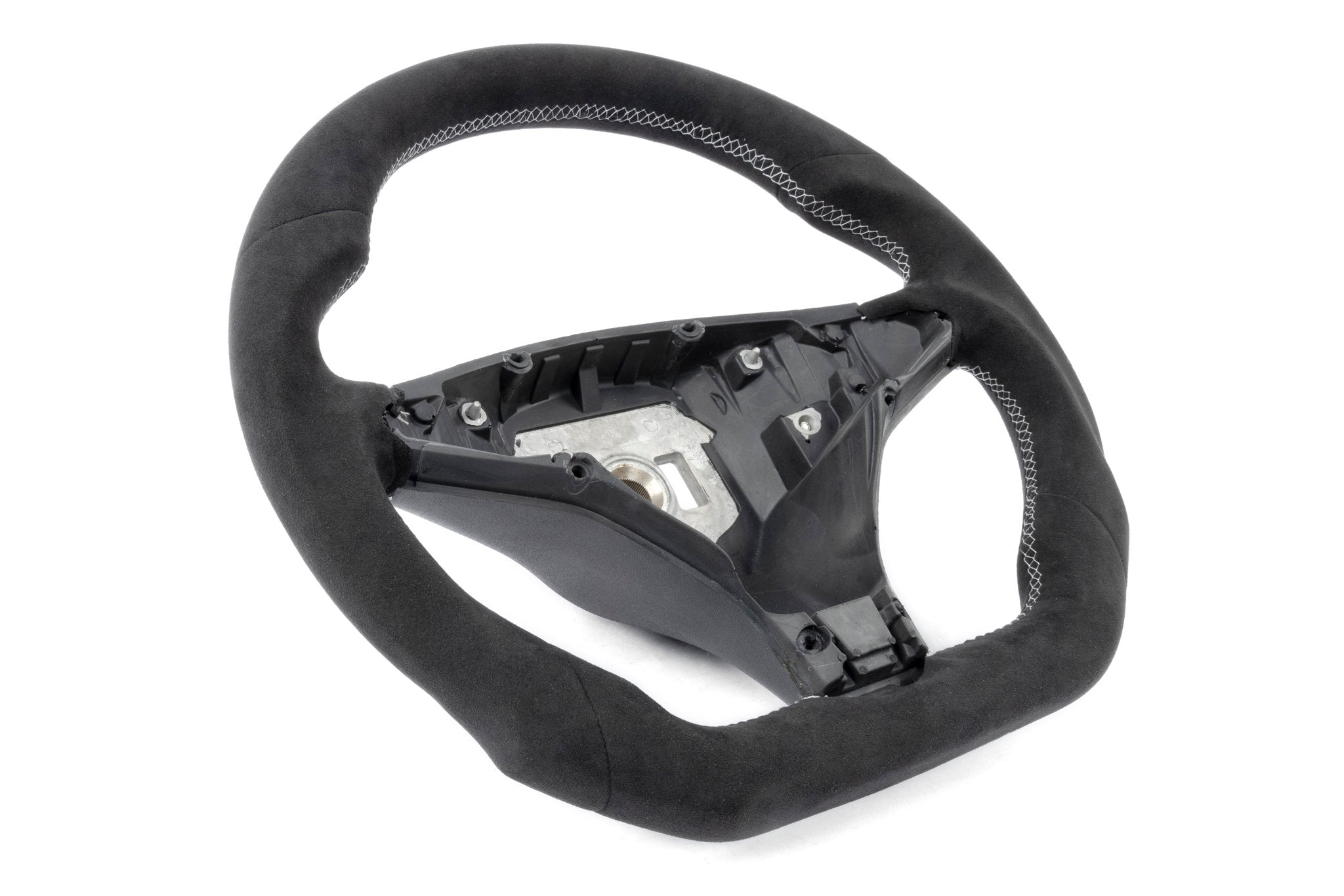 Dinan Steering Wheel - Alcantara Wrapped (Non-Heated) - Photo - out of package Front