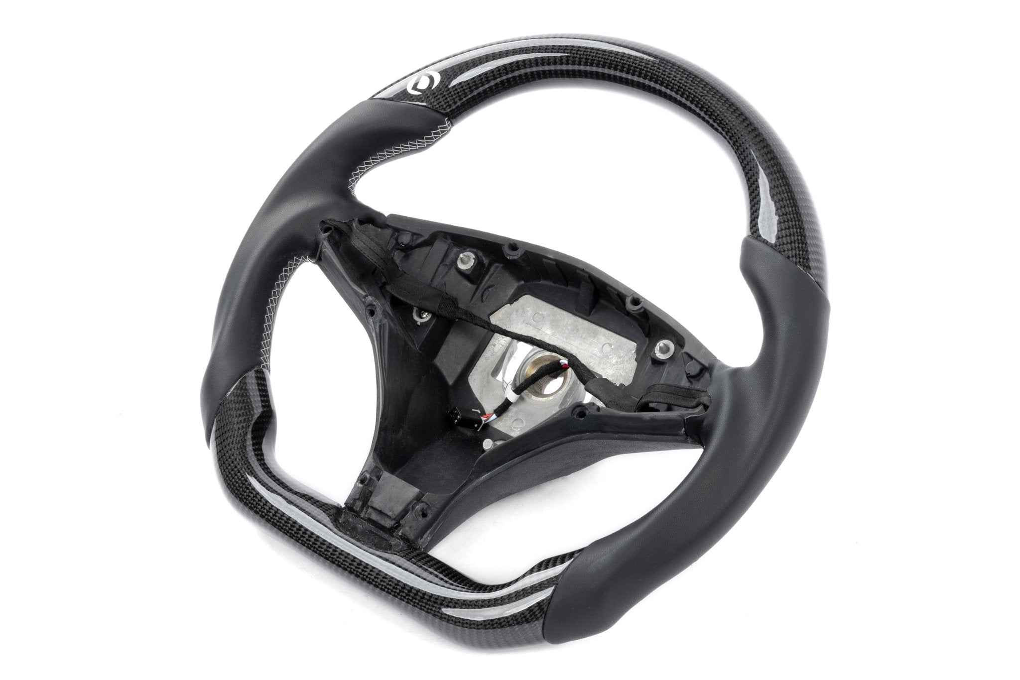 Dinan Steering Wheel - Carbon Fiber with Leather Grips (Heated) - Photo - out of package User 2