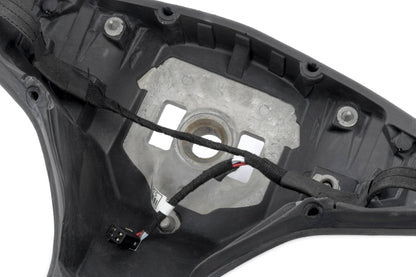 Dinan Steering Wheel - Carbon Fiber with Leather Grips (Heated) - Photo - out of package Right