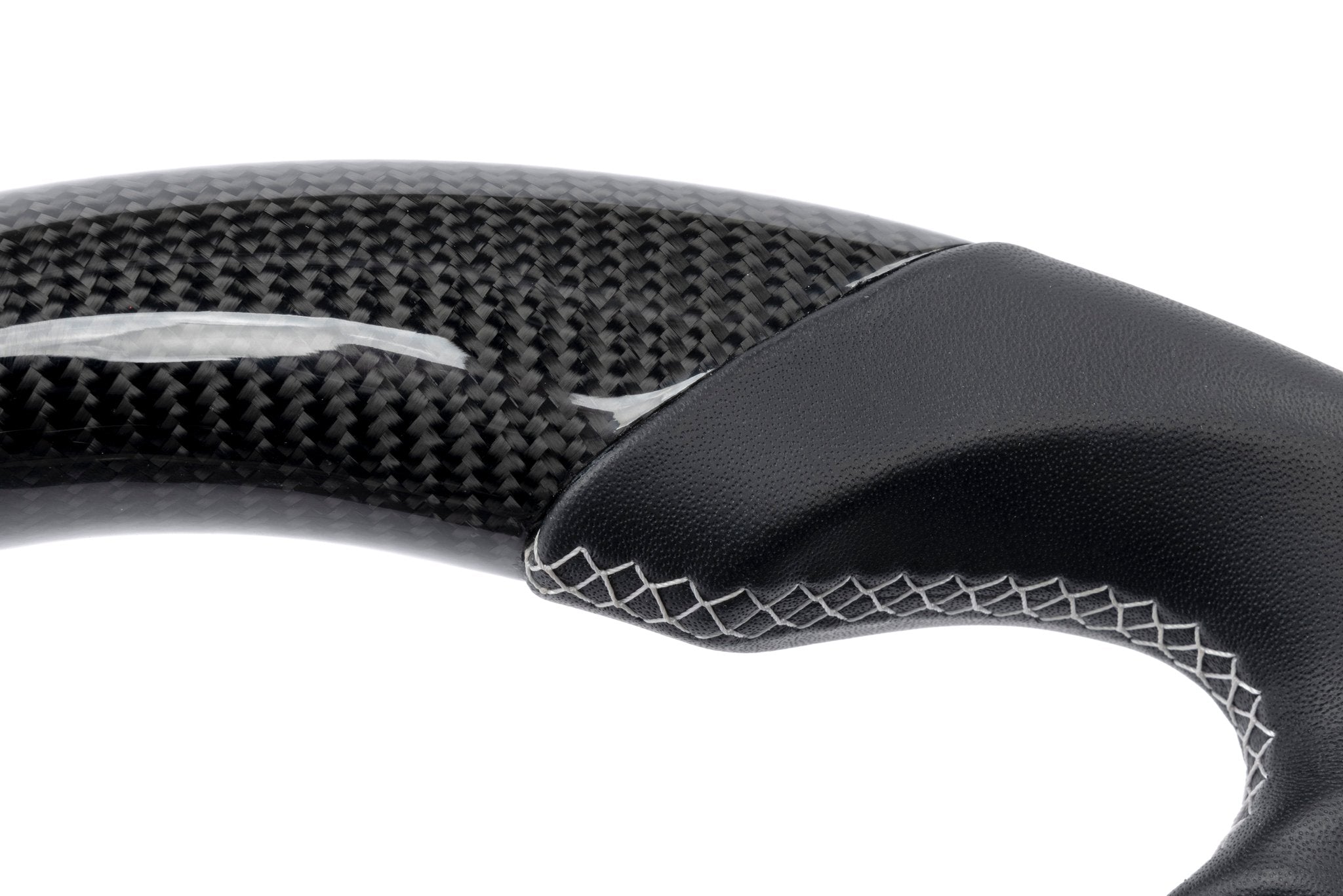 Dinan Steering Wheel - Carbon Fiber with Leather Grips (Heated) - Photo - out of package User 1