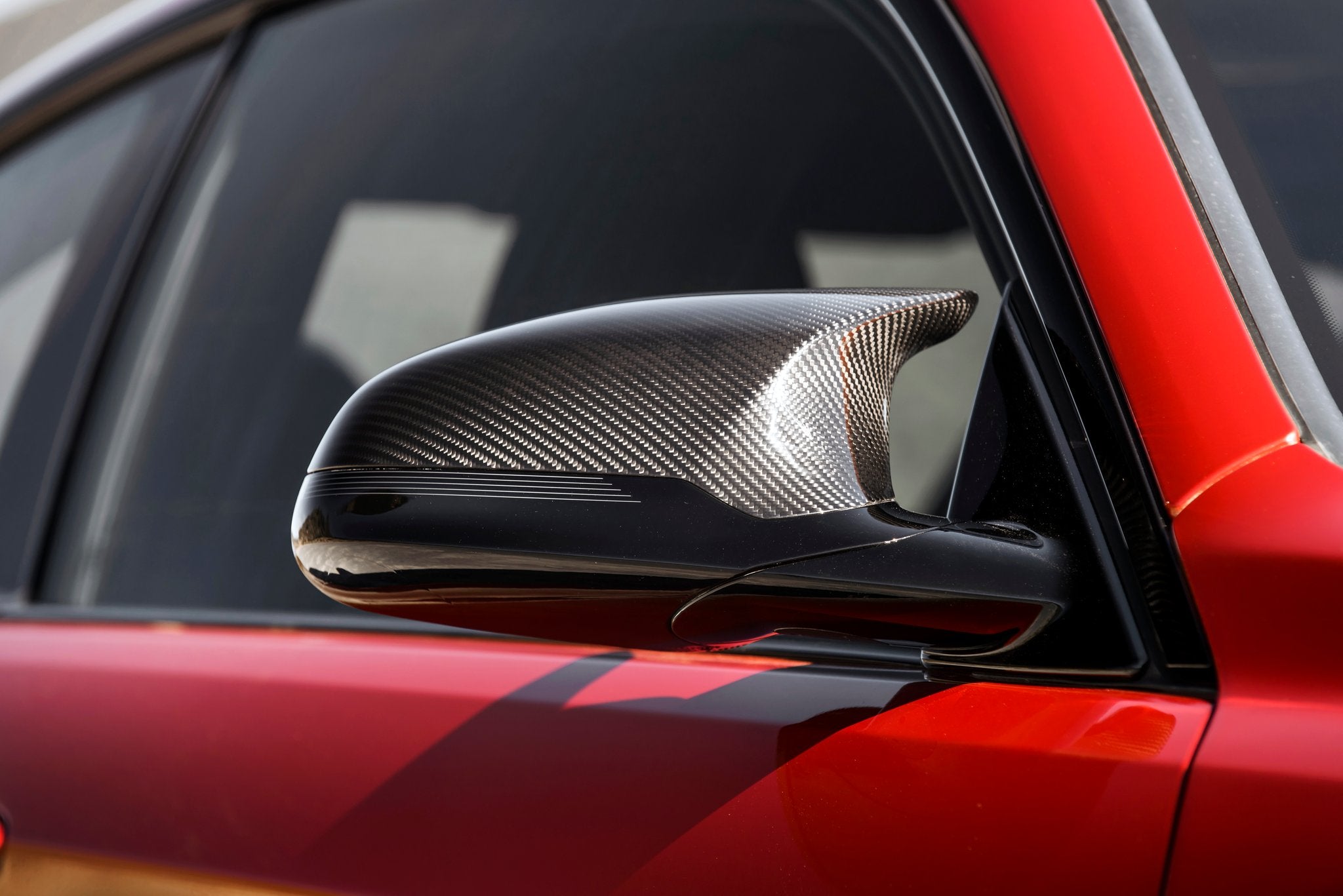 Dinan Mirror Cap Set - 2015-2020 BMW M2/M3/M4 - Photo - out of package Back