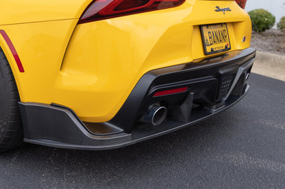 Dinan Rear Diffuser - 2020-2026 Toyota GR Supra - Photo - out of package Front