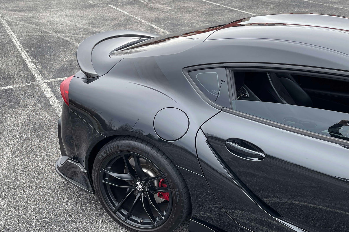Dinan Rear Deck Spoiler - 2020-2026 Toyota GR Supra - Photo - out of package Left