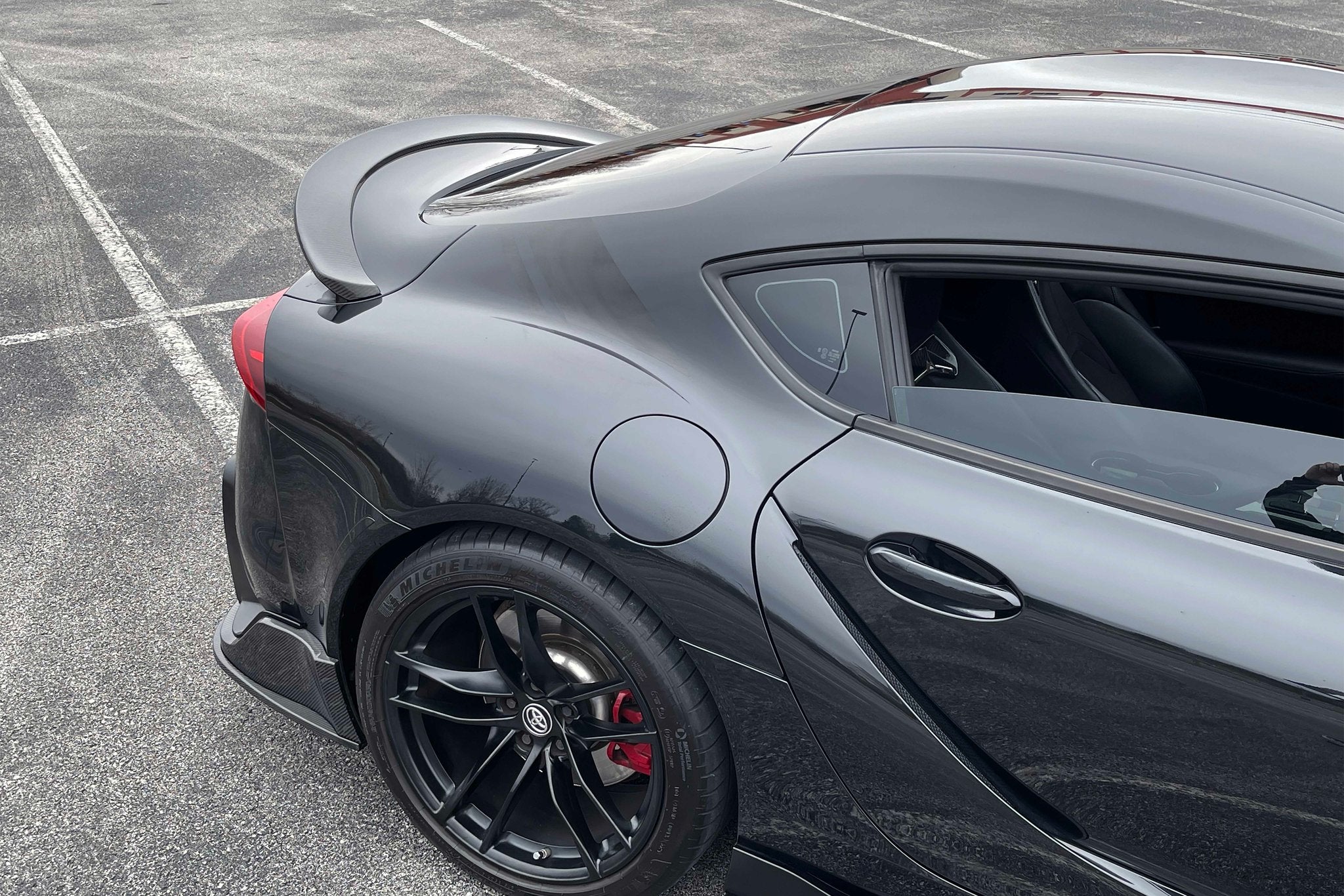 Dinan Rear Deck Spoiler - 2020-2026 Toyota GR Supra - Photo - out of package Left
