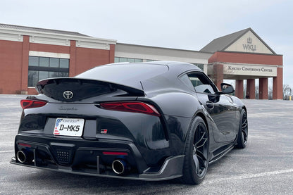 Dinan Rear Deck Spoiler - 2020-2026 Toyota GR Supra - Photo - out of package Angle