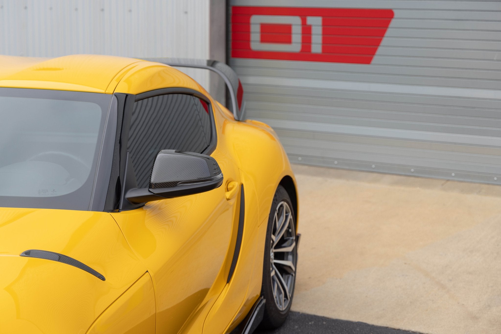 Dinan Side Hood Vent Covers - 2020-2026 Toyota GR Supra - Photo - out of package User 1
