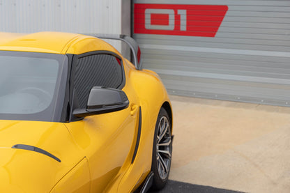 Dinan Side Hood Vent Covers - 2020-2026 Toyota GR Supra - Photo - out of package User 1
