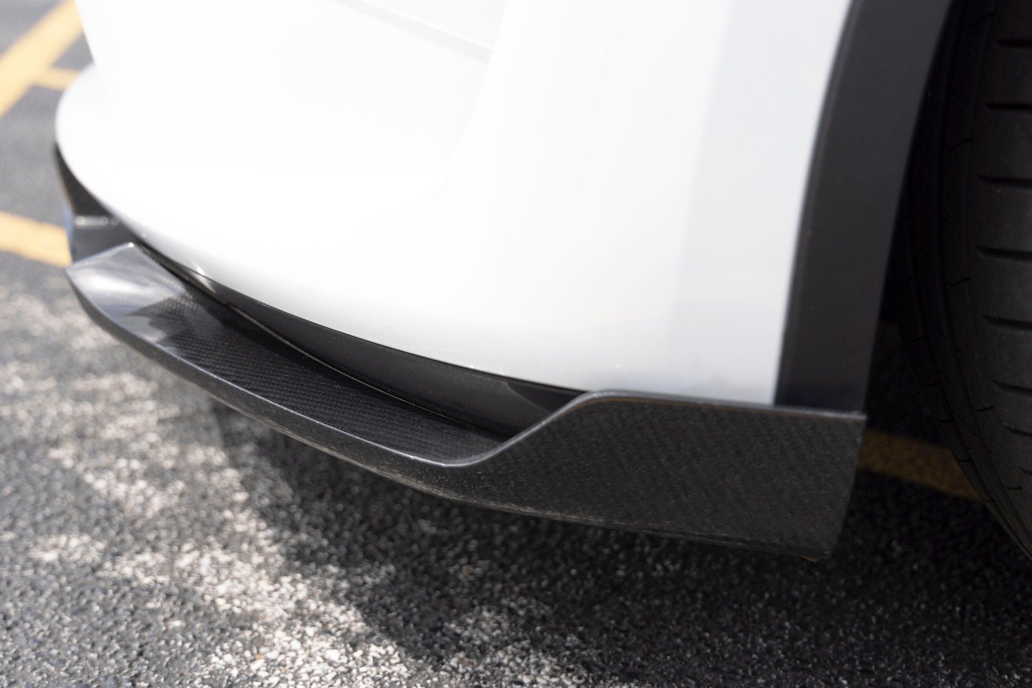 Dinan Front Lip - 2020-2023 Tesla Model Y - Photo - out of package Bottom
