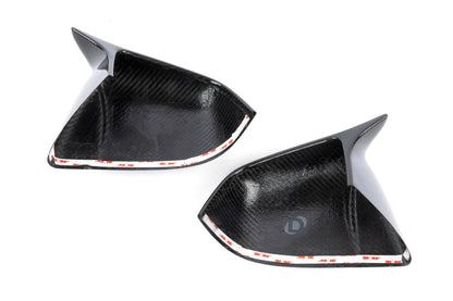 Dinan Mirror Cover Set - 2020-2023 Tesla Model Y - Photo - out of package User 3