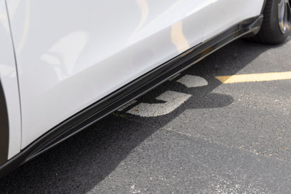 Dinan Side Skirts - 2020-2023 Tesla Model Y - Photo - out of package Front