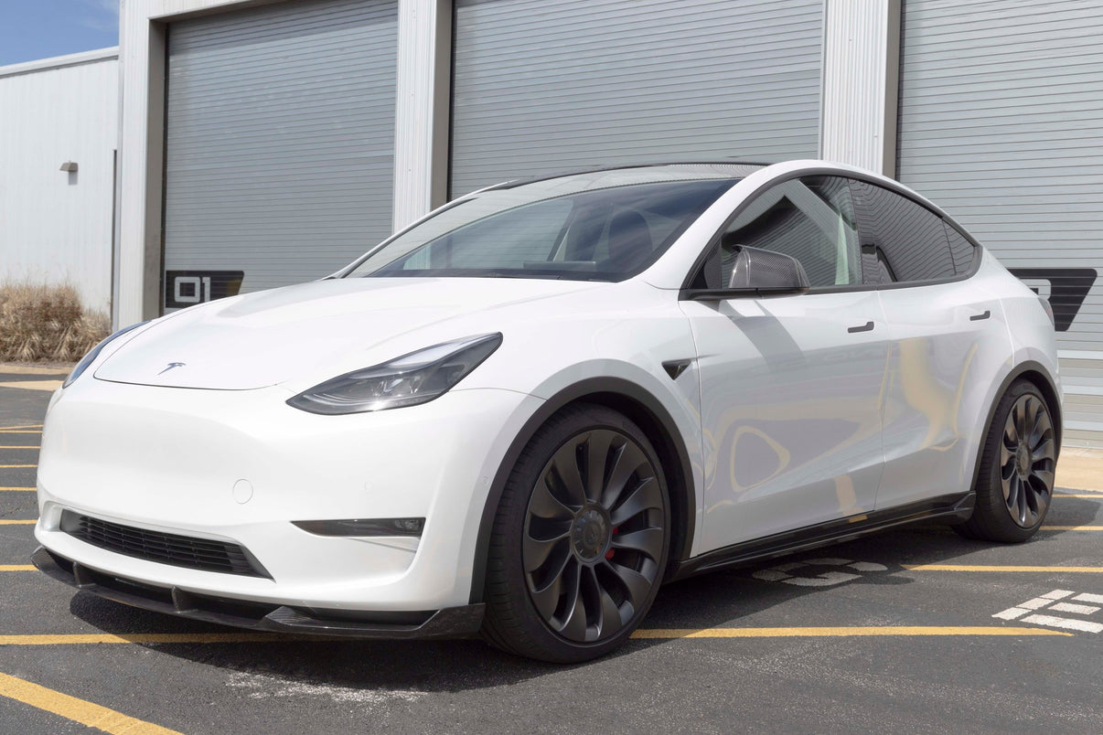 Dinan Side Skirts - 2020-2023 Tesla Model Y - Photo - out of package Back