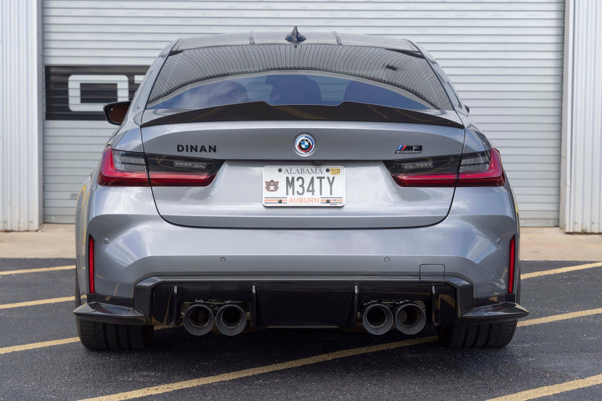 Dinan Rear Side Splitters - 2021-2026 BMW M3 - Photo - out of package User 4