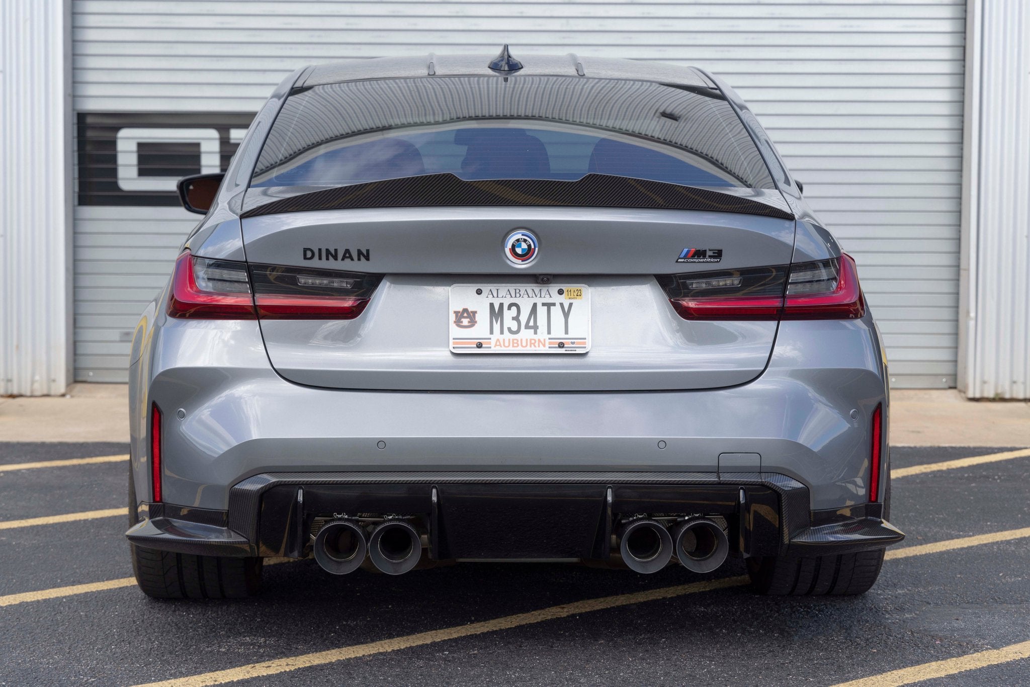 Dinan Rear Side Splitters - 2021-2026 BMW M3 - Photo - out of package User 4
