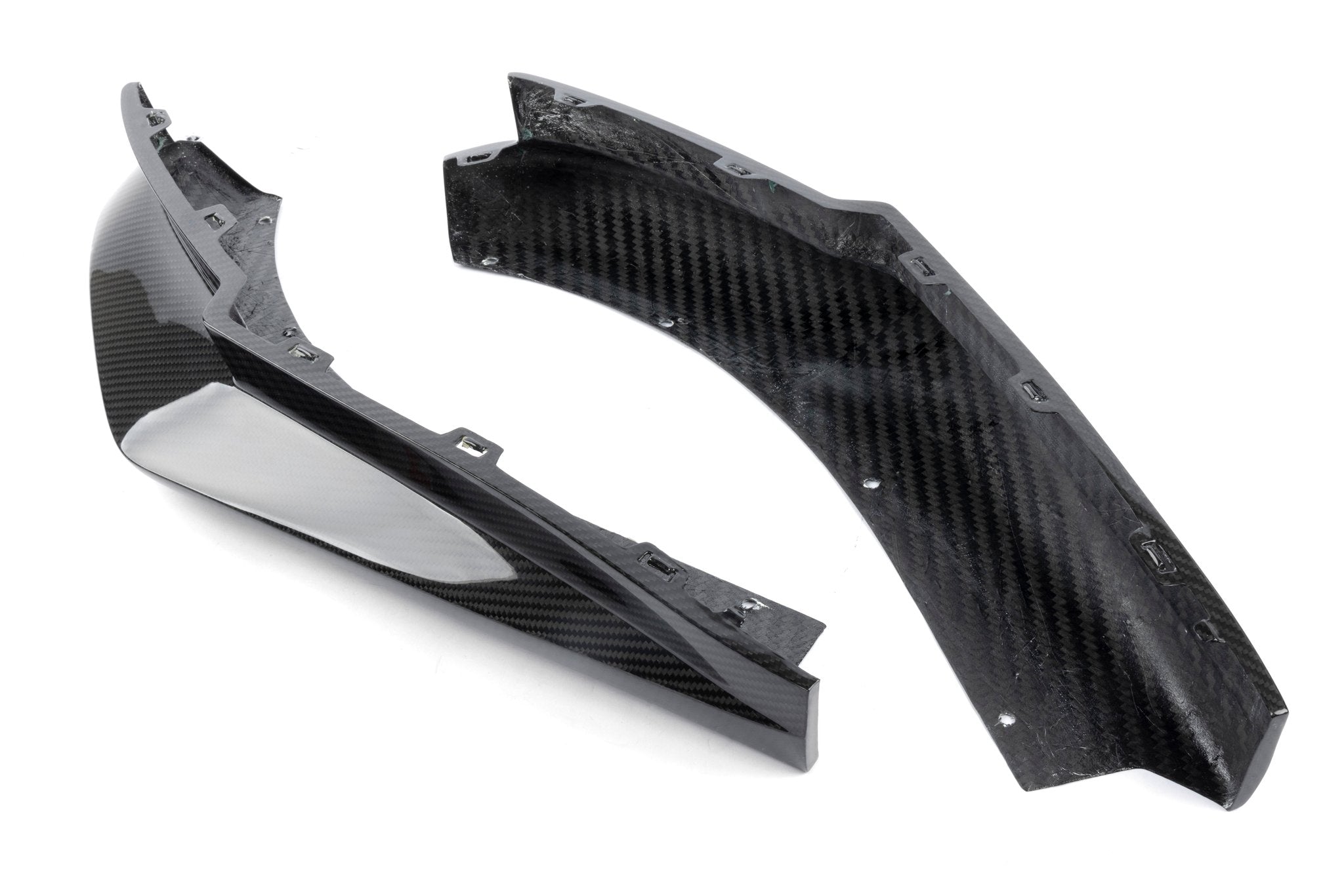 Dinan Rear Side Splitters - 2021-2026 BMW M3 - Photo - out of package Bottom