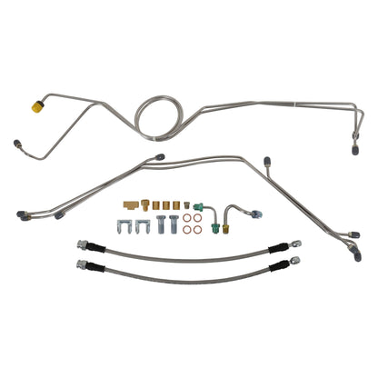 Conduites de freins à disque Brothers Trucks - Acier inoxydable