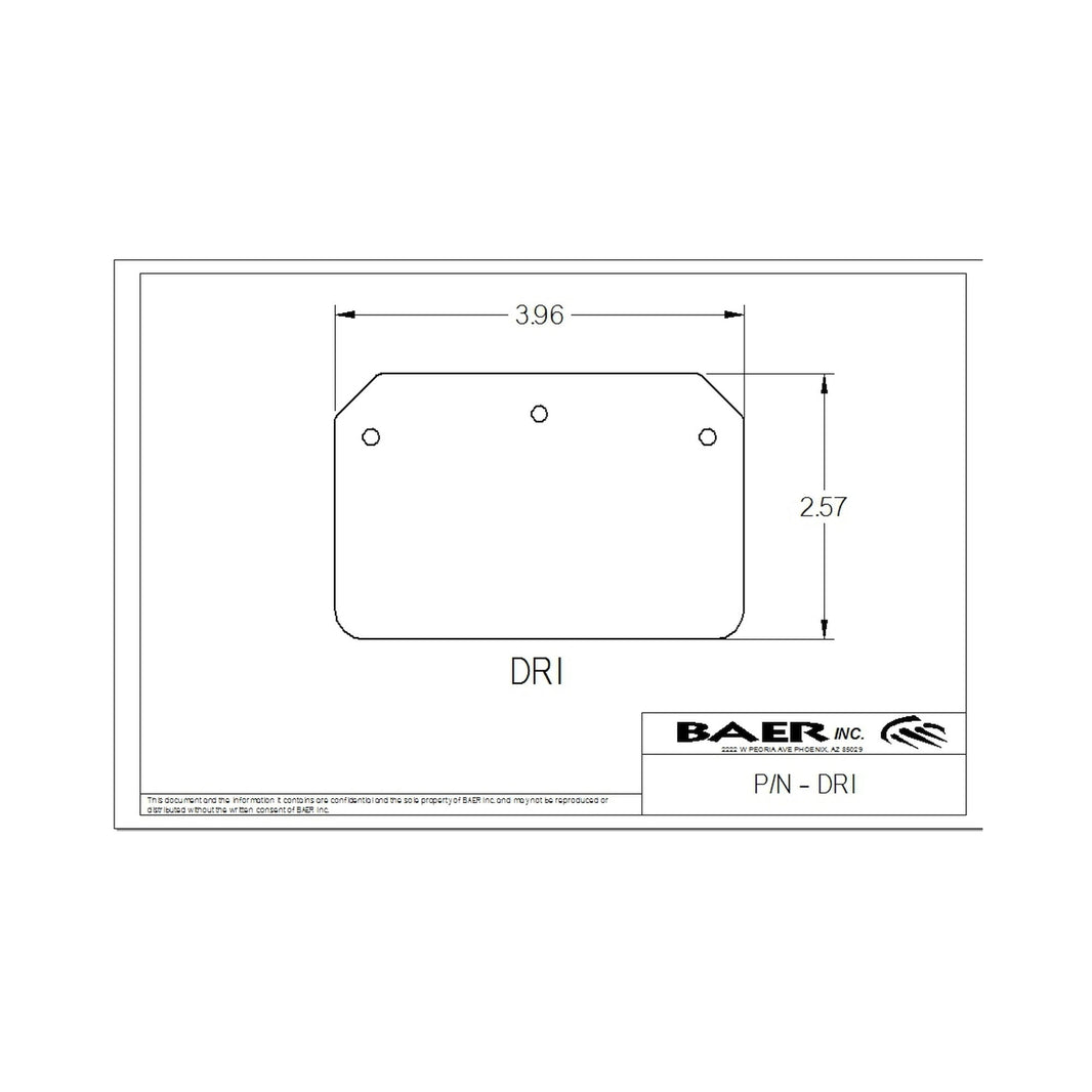Repl Brake Sys Pads S4 Caliper Race - Baer Brakes Replacement "Race" Pads for Select Baer S4 Caliper