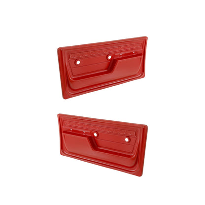 Brothers Trucks reservedørpaneler - Deluxe - Rød - Par