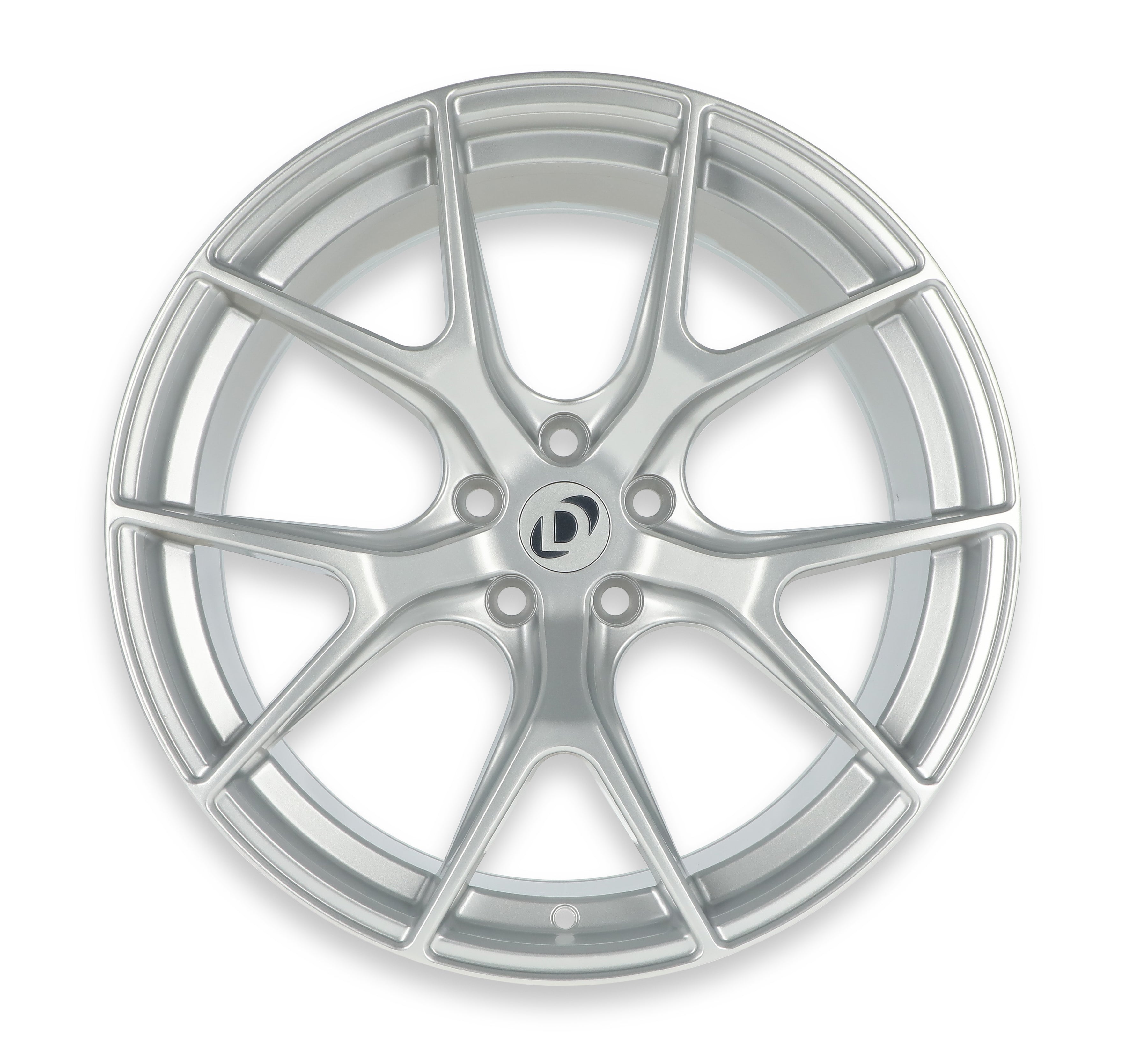 Dinan Hyper Kinetic™ HB003 Wheel 19x8.5 in. +20mm Offset - Silver - Photo - out of package Bottom