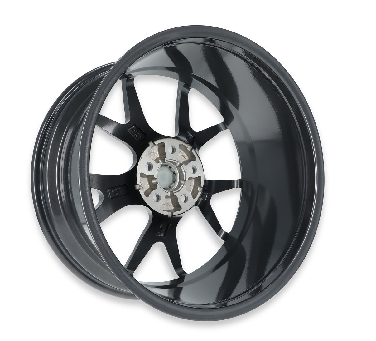 Dinan Hyper Kinetic™ HB003 Wheel 20x8.5 in. +30mm Offset - Anthracite - Photo - out of package Angle