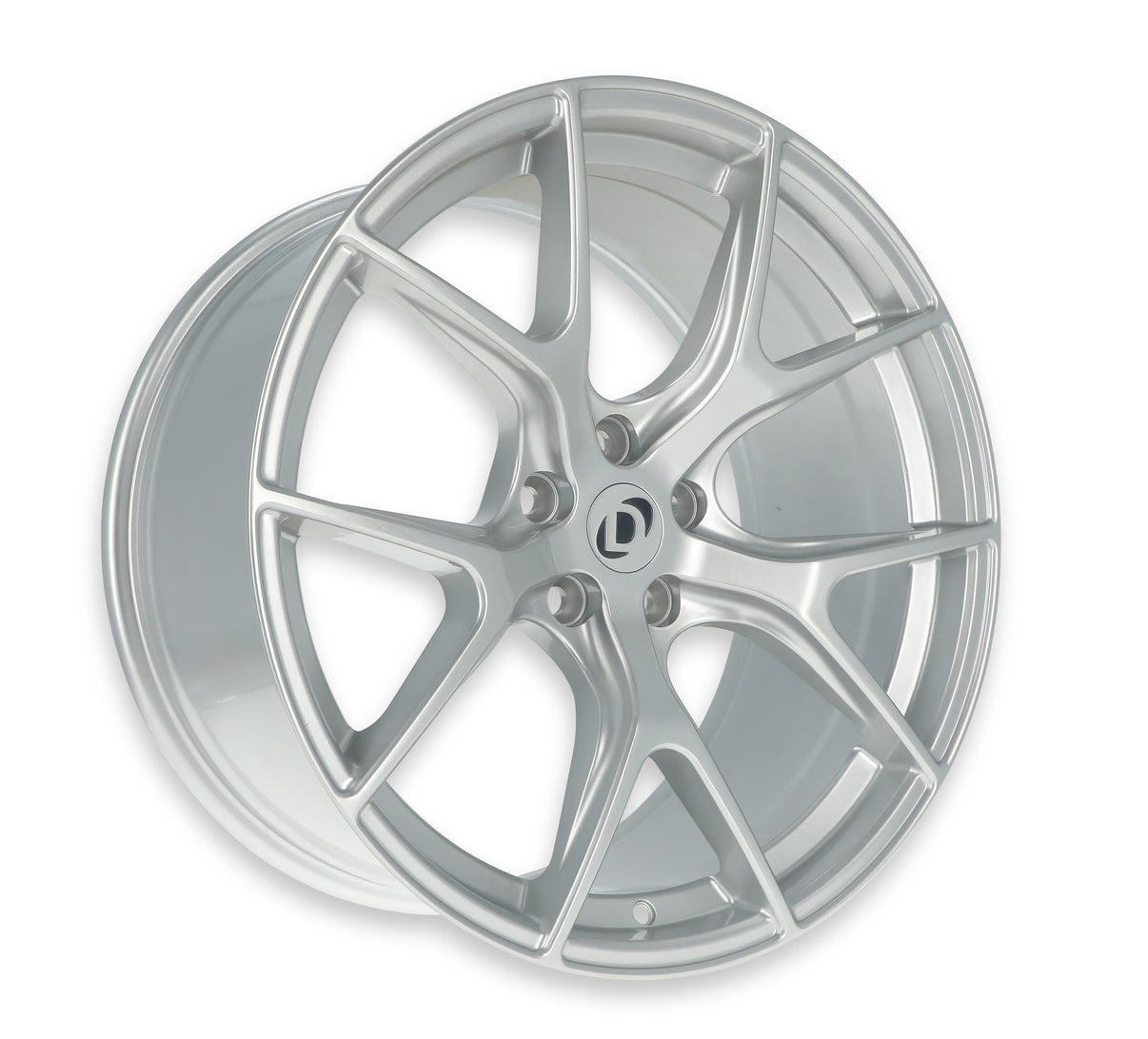 Dinan Hyper Kinetic™ HB003 Wheel 21"x8.5" +30mm Offset - Silver - Photo - Primary Right