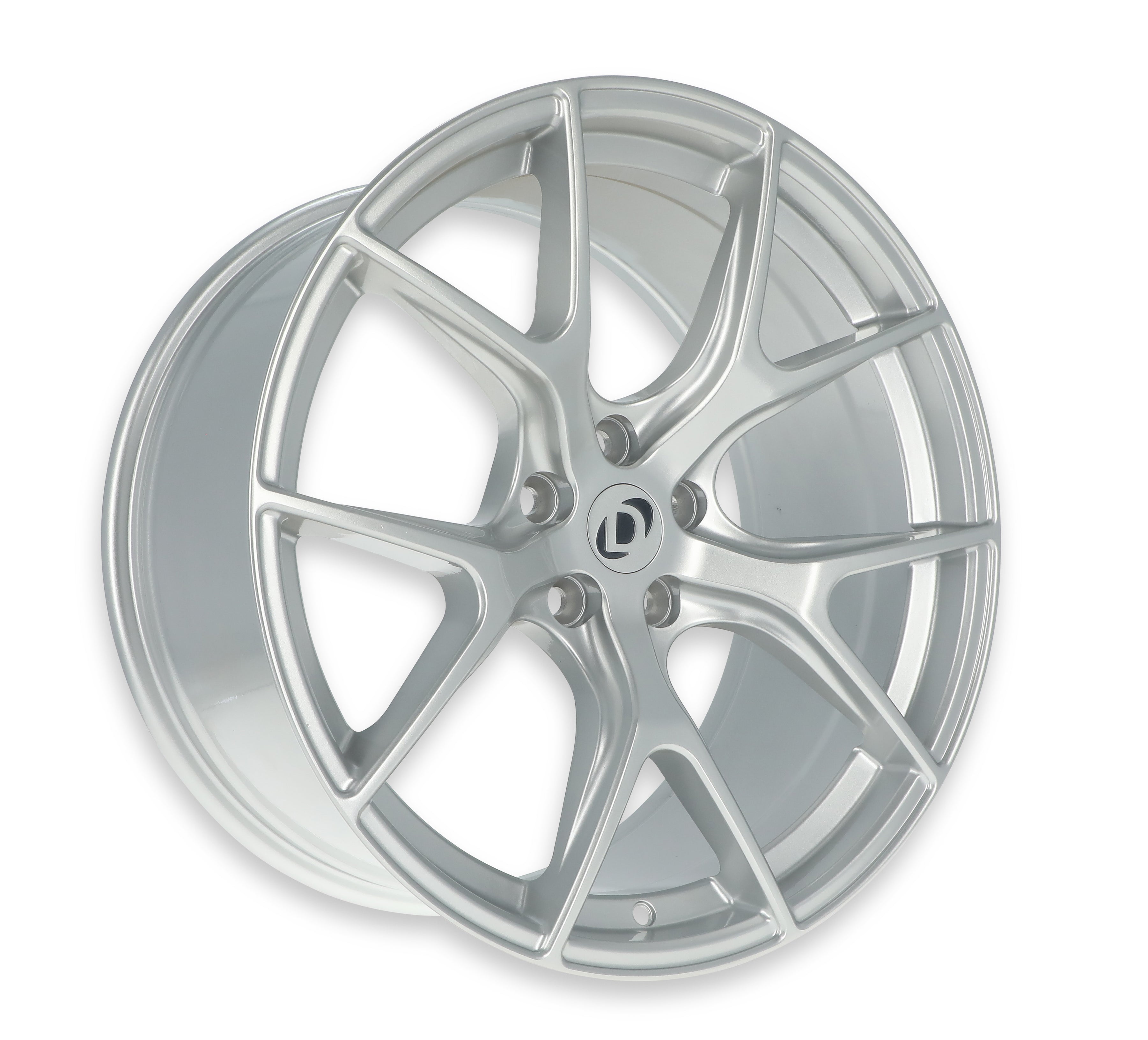 Dinan Hyper Kinetic™ HB003 Wheel 21"x8.5" +30mm Offset - Silver - Photo - Primary Right