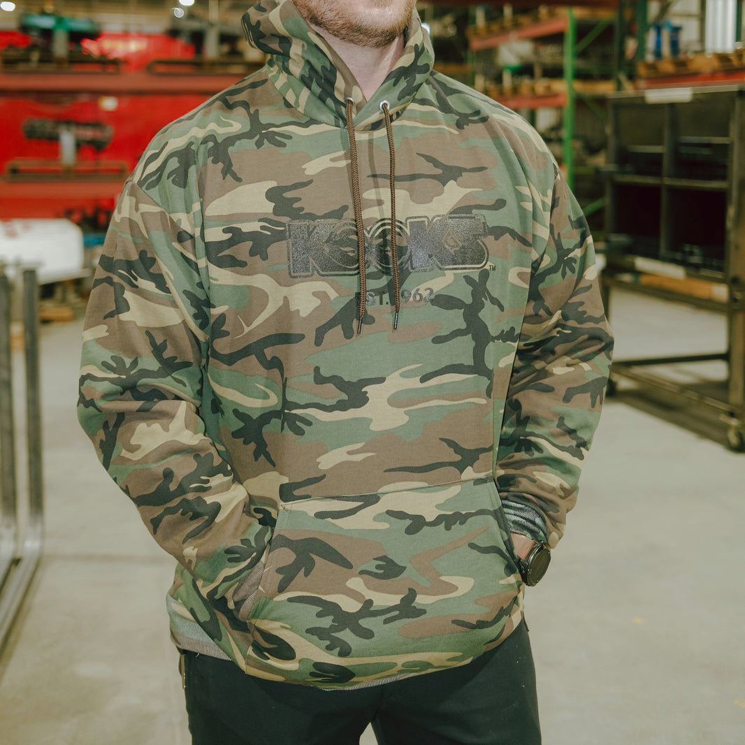Kooks Camo Pullover Hoodie