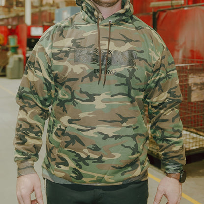 Kooks Camo Pullover Hoodie