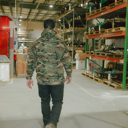 Kooks Camo Pullover Hoodie