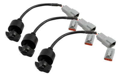 Haltech Triple Switch Panel Kit - includes Yellow & Red kn