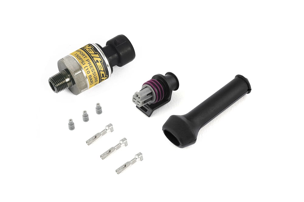 Haltech 150 PSI (10 Bar) Motorsport Stainless Pressure Sen