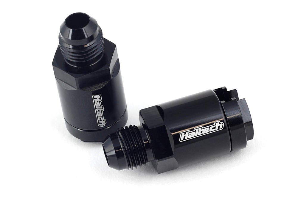 Haltech Flex Fuel Fittings 3/8 "GM Spring Lock" to -6AN Ma