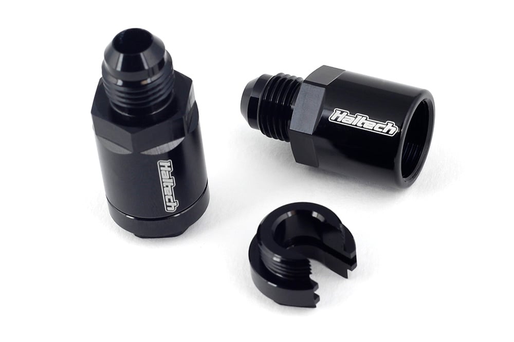 Haltech Flex Fuel Fittings 3/8 "GM Spring Lock" to -6AN Ma
