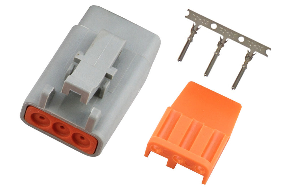 Haltech DTM-3 connector plug and pins