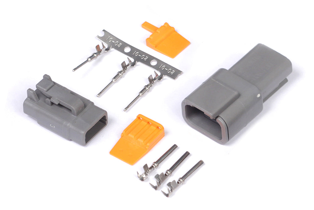 Haltech DTM-3 connector plug and pins