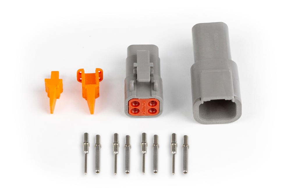 Haltech DTM-4 connector plug and pins