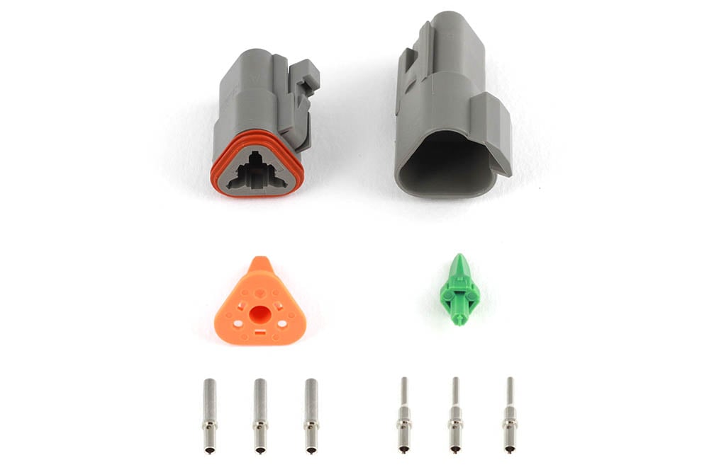 Haltech DT-3 connector plug and pins