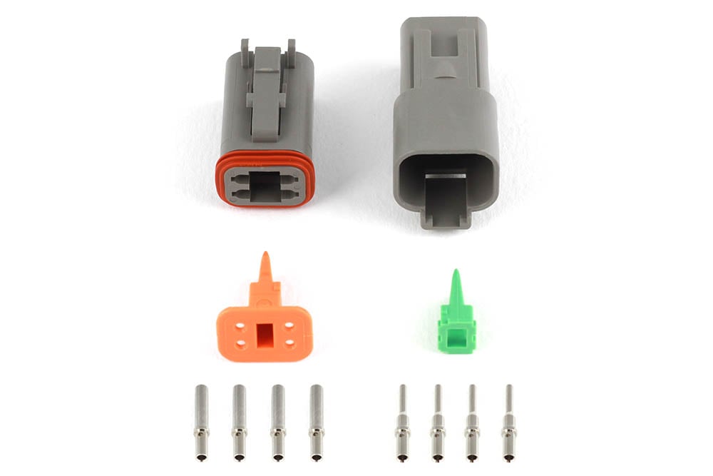 Haltech DT-4 connector plug and pins