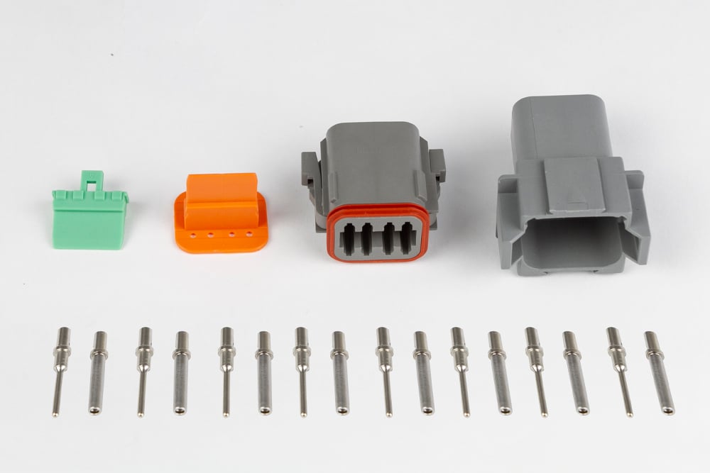 Haltech DT-8 connector plug and pins