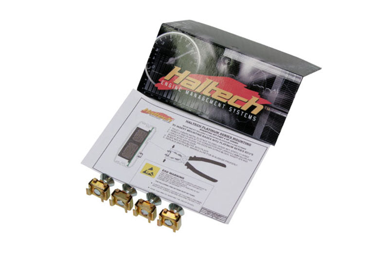 Haltech Platinum ECU Rail-type mounts and screws