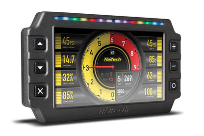 Haltech iC-7 seven inch digital dash display with RGB shift lights