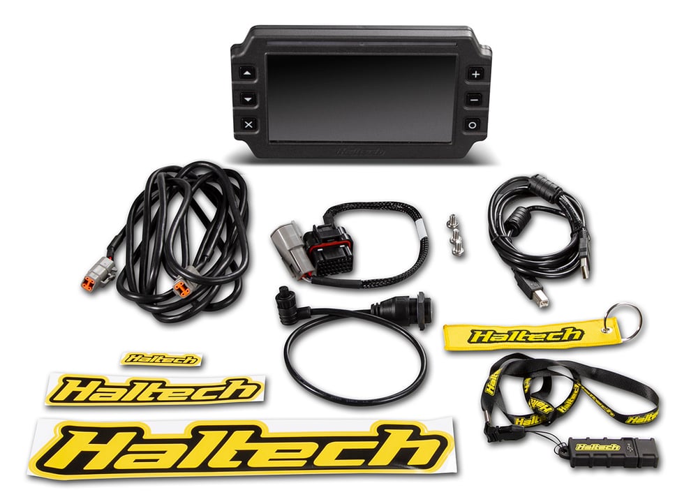 Haltech iC-7 seven inch digital dash display with RGB shift lights