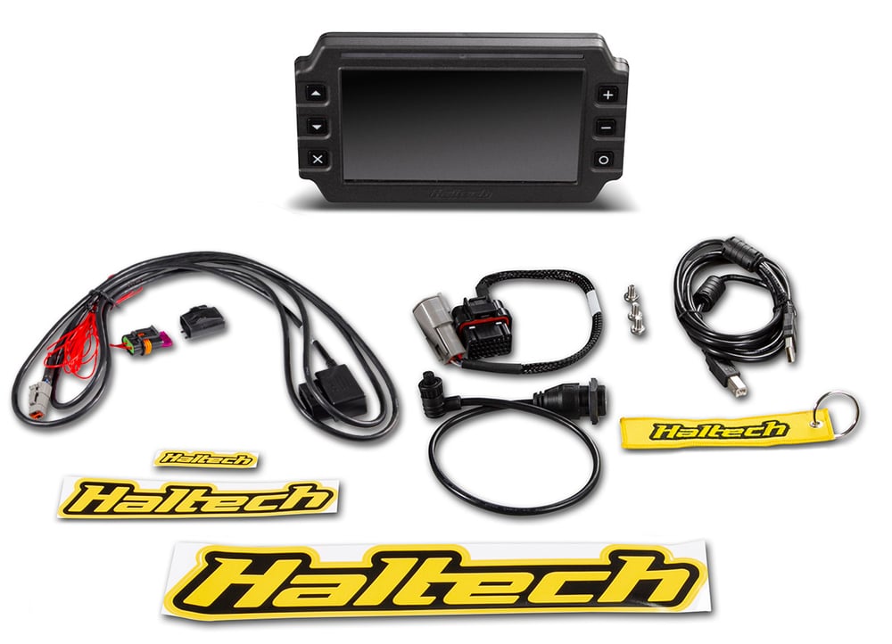 Haltech iC-7 seven inch digital dash display with RGB shift lights