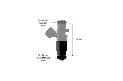 Haltech Fuel Injector Adapter - Nissan Base