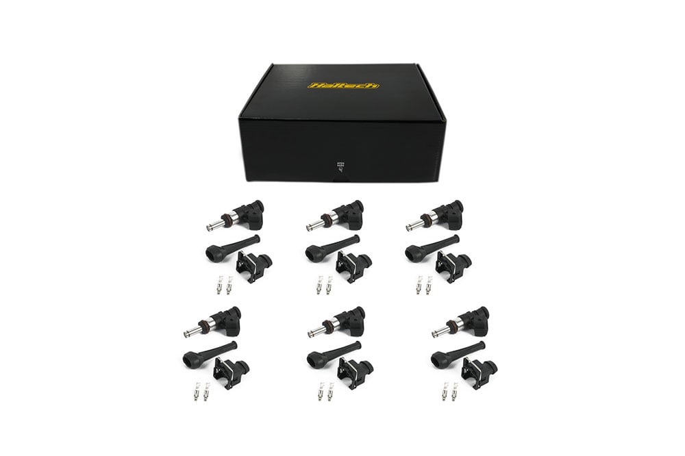 Haltech Bosch 980cc injectors - Flowmatched set of 6 (0280